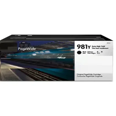 Cartucho 981y Pagewide Preto L0r16a 556d 556h 586d 586f 343m