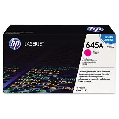 Toner Hp 645a Magenta C9733ac | Hp Laserjet 5500 5550dtn