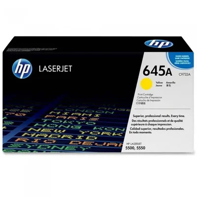 Toner Hp 645a Amarelo C9732ac | Hp Laserjet 5500 5550dtn
