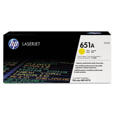 Toner Hp 651a Ce342ac Amarelo | Hp Laserjet M775dn M775zm