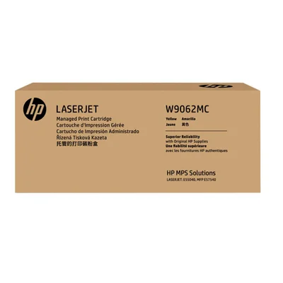 Toner Hp W9062mc Amarelo | Hp Laserjet E55040dn E57540dn