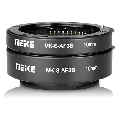 Tubo De Extensão Macro Meike Para Lente Sony E 10mm E 16mm