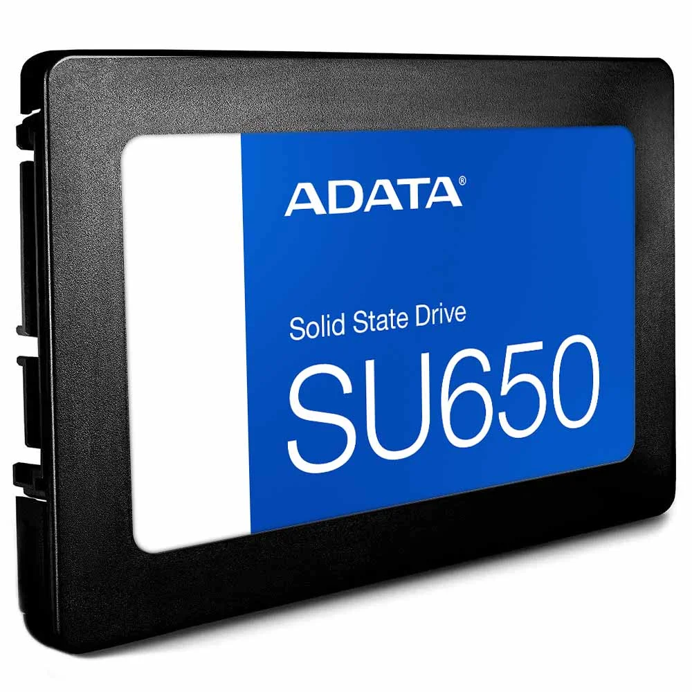 Imagem 4 de 4 do produto SSD Adata 960gb Sata Iii 6gb/s Leitura 520mb/s Gravação 450mb/s Asu650ss-960gt