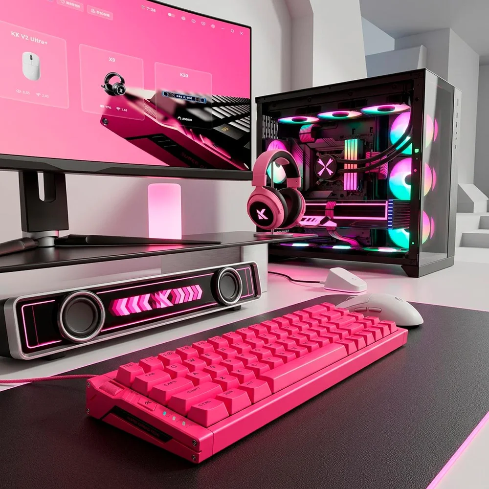 Teclado Mchose Ace 68 Turbo Gamer Customizável Premium Teclado Mchose Ace 68 Turbo Gamer Customizável Premium