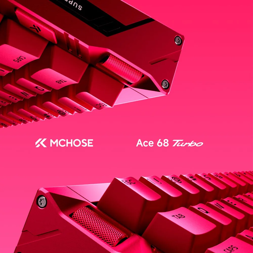 Teclado Mchose Ace 68 Turbo Gamer Customizável Premium Teclado Mchose Ace 68 Turbo Gamer Customizável Premium