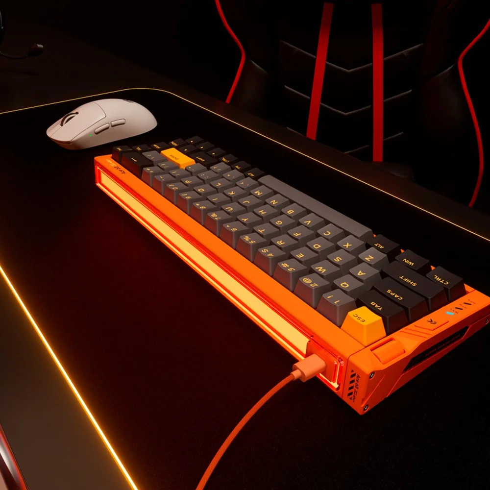 Imagem 4 de 5 do produto Teclado Mecânico Gamer Ace 68 Turbo Mchose 65% 16khz RGB