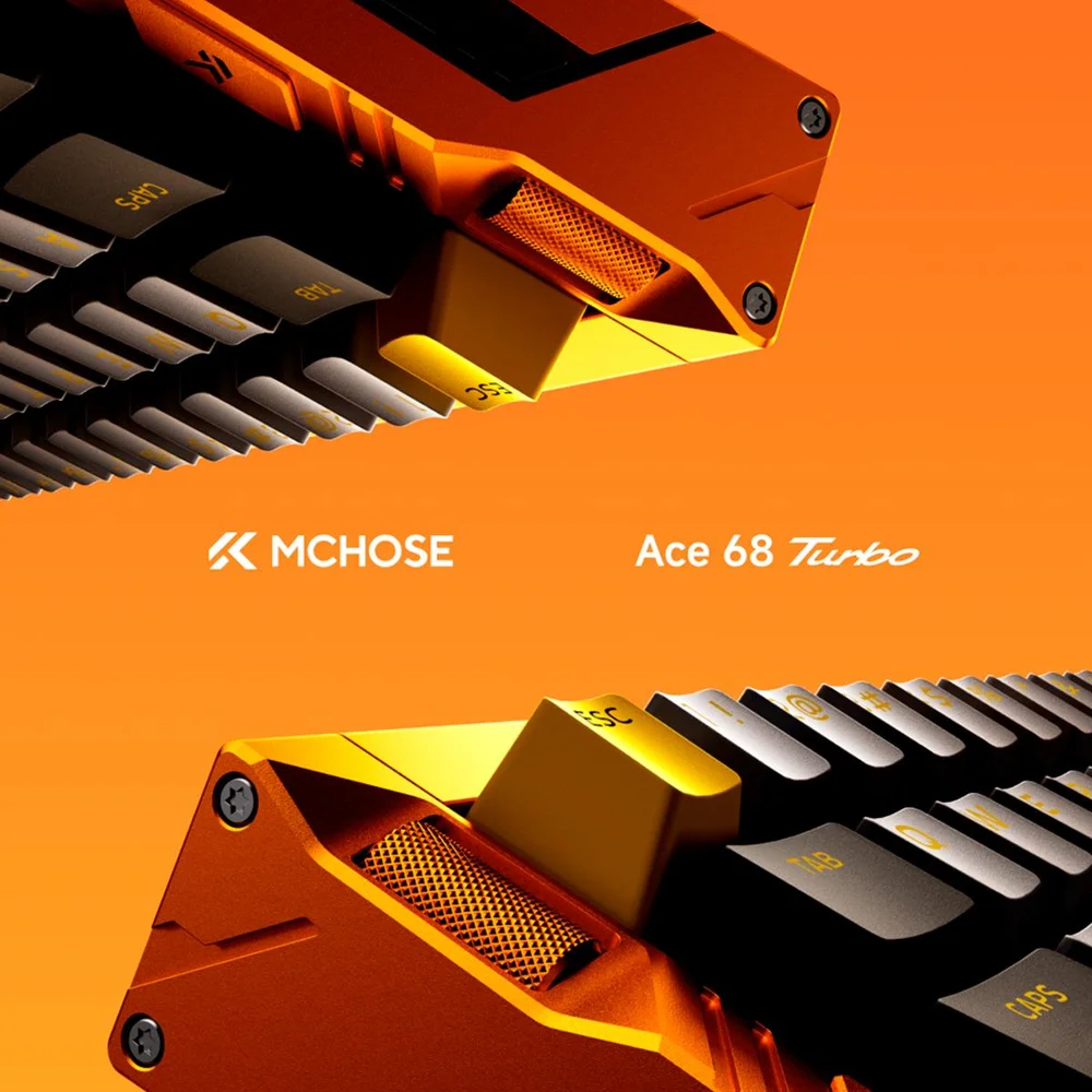 Imagem 5 de 5 do produto Teclado Mecânico Gamer Ace 68 Turbo Mchose 65% 16khz RGB