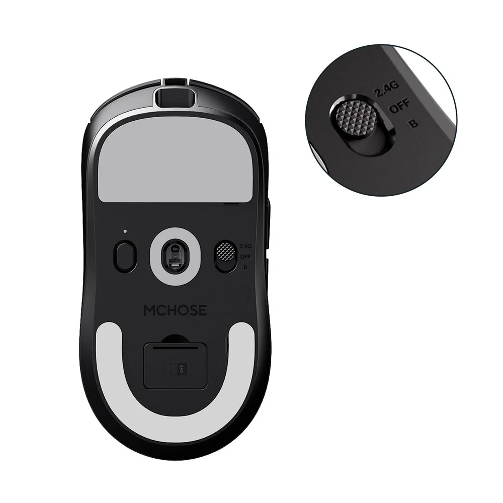 Imagem 4 de 5 do produto Mouse Gamer Mchose A7v2 Ultra Paw3950 8000hz Sem Fio