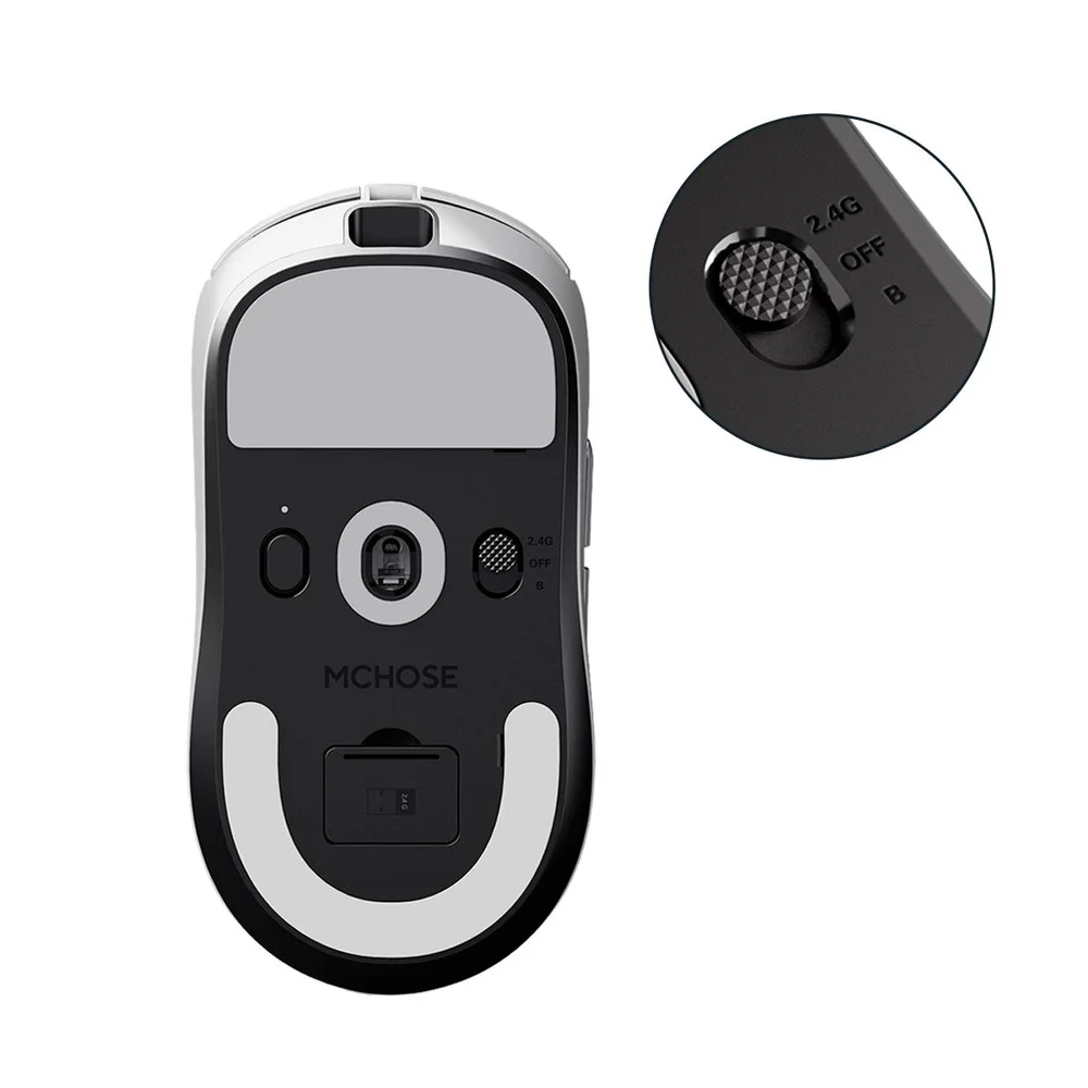 Imagem 4 de 5 do produto Mouse Sem Fio Mchose A7v2 Ultra 8k Switches Omron 59g