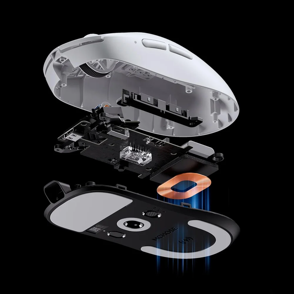 Imagem 5 de 5 do produto Mouse Sem Fio Mchose A7v2 Ultra 8k Switches Omron 59g