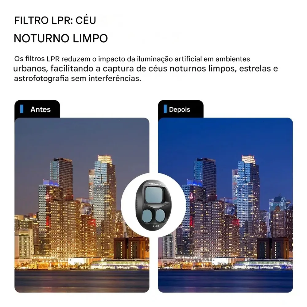 Imagem 2 de 2 do produto Filtro Lpr Para Dji Mavic 4 Pro - Freewell