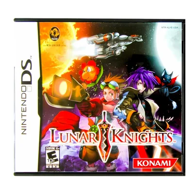 Jogo Lunar Knights Ds Nintendo Ds Americano Lacrado