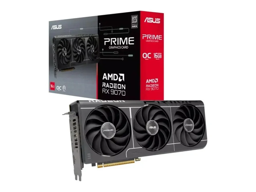 ASUS PRIME 9070 16GB OCモデル Placa De Video Asus Prime Geforce RTX 9070 Evo Oc