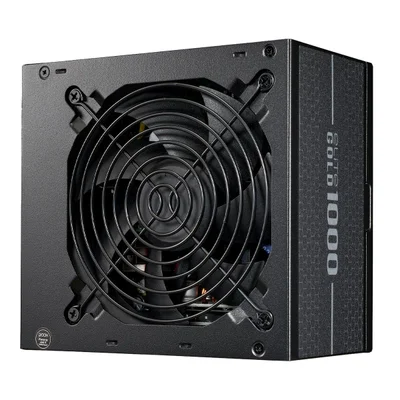 Fonte Cooler Master Elite Gold 1000, 1000w, 80 Plus Gold, Full Modular, Atx 3.1, Pfc Ativo, Preto, Mpw-a001-afag-bbr