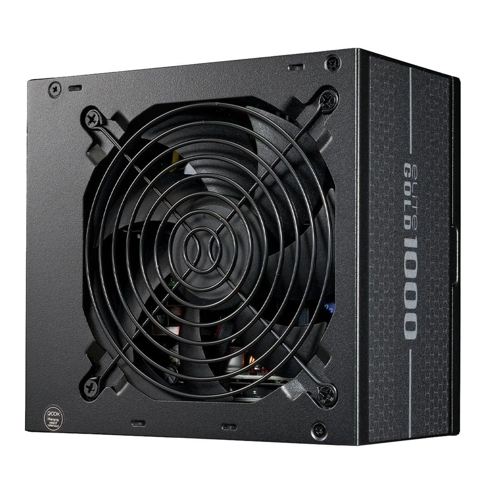 Fonte Cooler Master Elite Gold 1000, 1000w, 80 Plus Gold, Full Modular, Atx 3.1, Pfc Ativo, Preto, Mpw-a001-afag-bbr