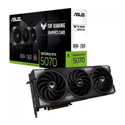 Gpu Asus Tuf Gaming RTX 5070 12gb, Gddr7, 192-bits, 3x Dp / 1x HDMI - Tuf-RTX5070-12g-gaming