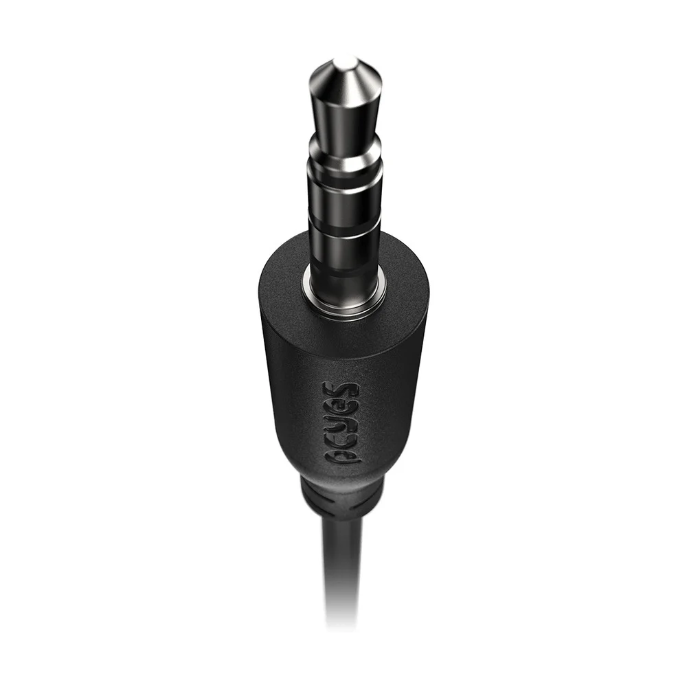 Imagem 3 de 4 do produto Cabo Auxiliar De Audio P2 3.5mm M Para P2 3.5mm M - 5 Mts - P35m-5
