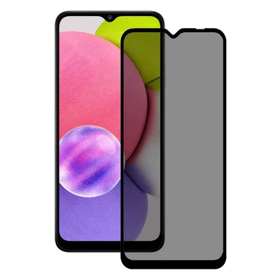 Película Privacidade Vidro 3d Para Samsung Galaxy A03 Core