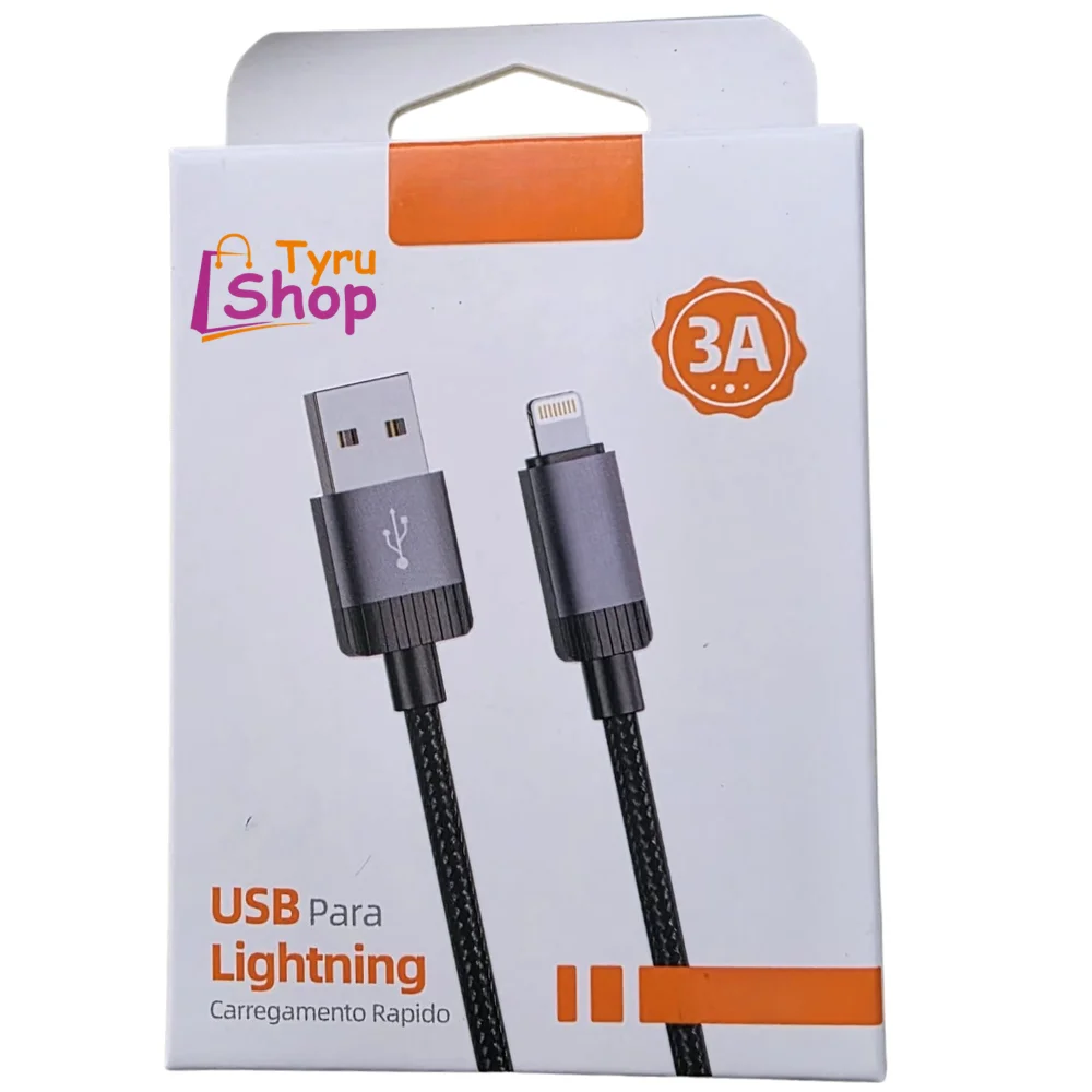 Imagem 3 de 5 do produto Cabo Carregador Turbo Compatível Iphone 7 8 11 Se 12 13 14