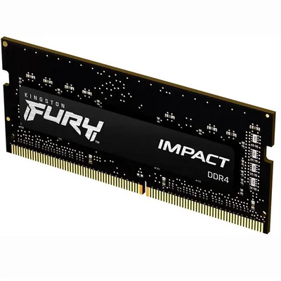 Memória Ram Kingston Fury Impact 16gb, 3200mhz, Cl20,  Ddr4  - P/notebook - Kf432s20ib/16