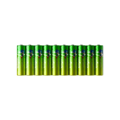 Kit 10 Pilhas Alcalinas Aa Elgin - Novo Lacrado
