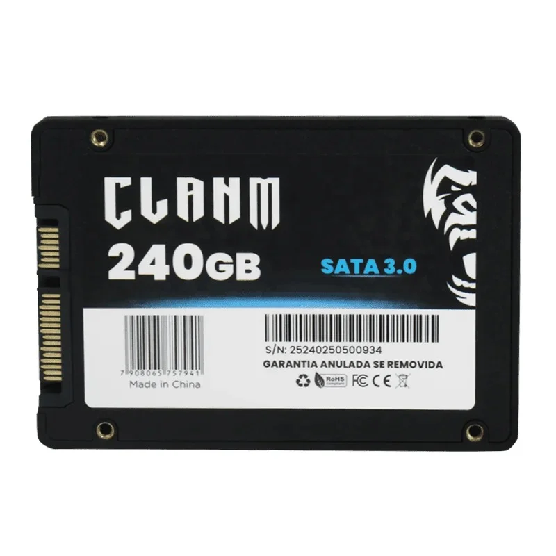 Imagem 2 de 2 do produto SSD 2.5" 240GB Sata3 - Clanm