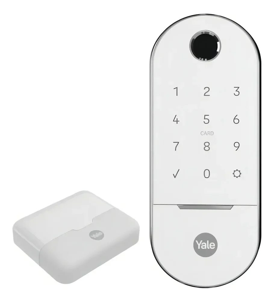 Kit Fechadura Digital Para Porta De Correr Lia Bp Wifi Hub