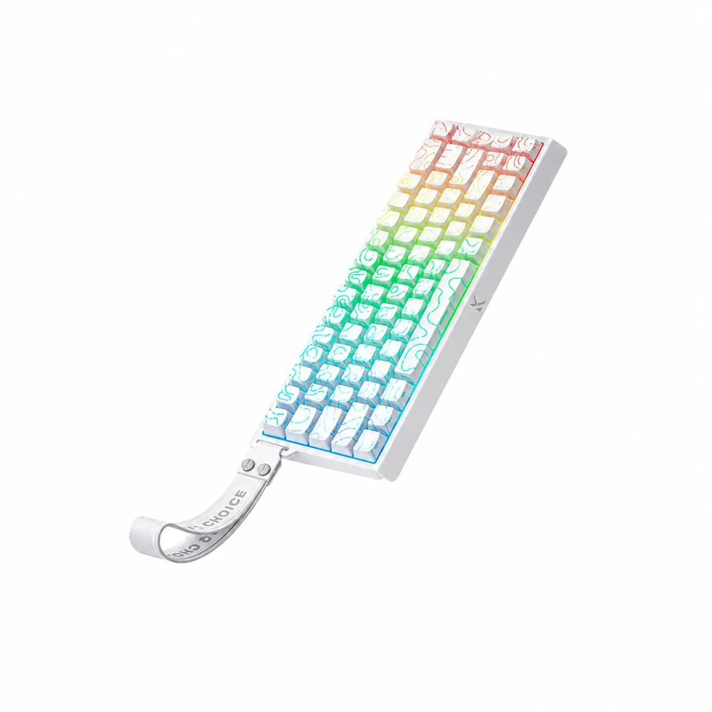 Imagem 3 de 5 do produto Teclado Gamer Mchose Ace 68 Hall Effect 65% Iluminação RGB