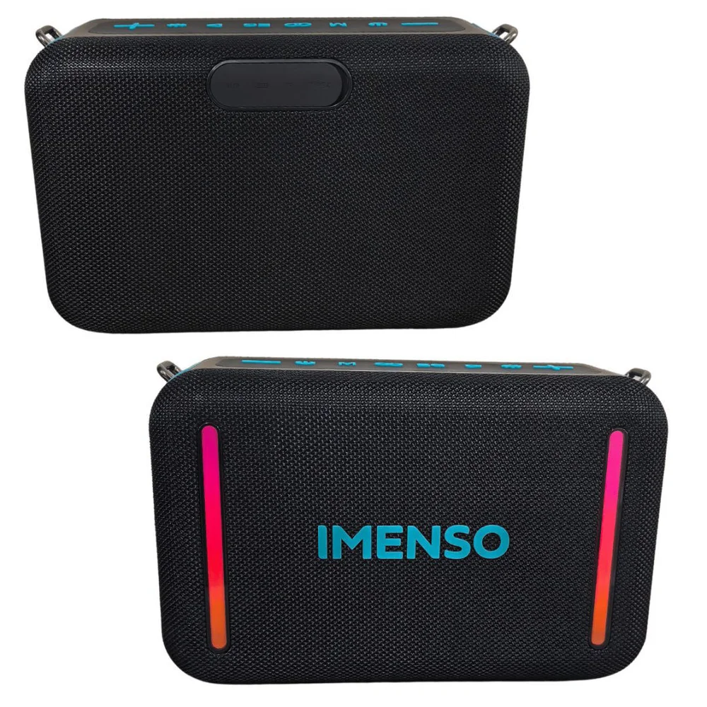 Imagem 4 de 5 do produto Caixa De Som Imenso X55 Bluetooth RGB 40w Recarregável