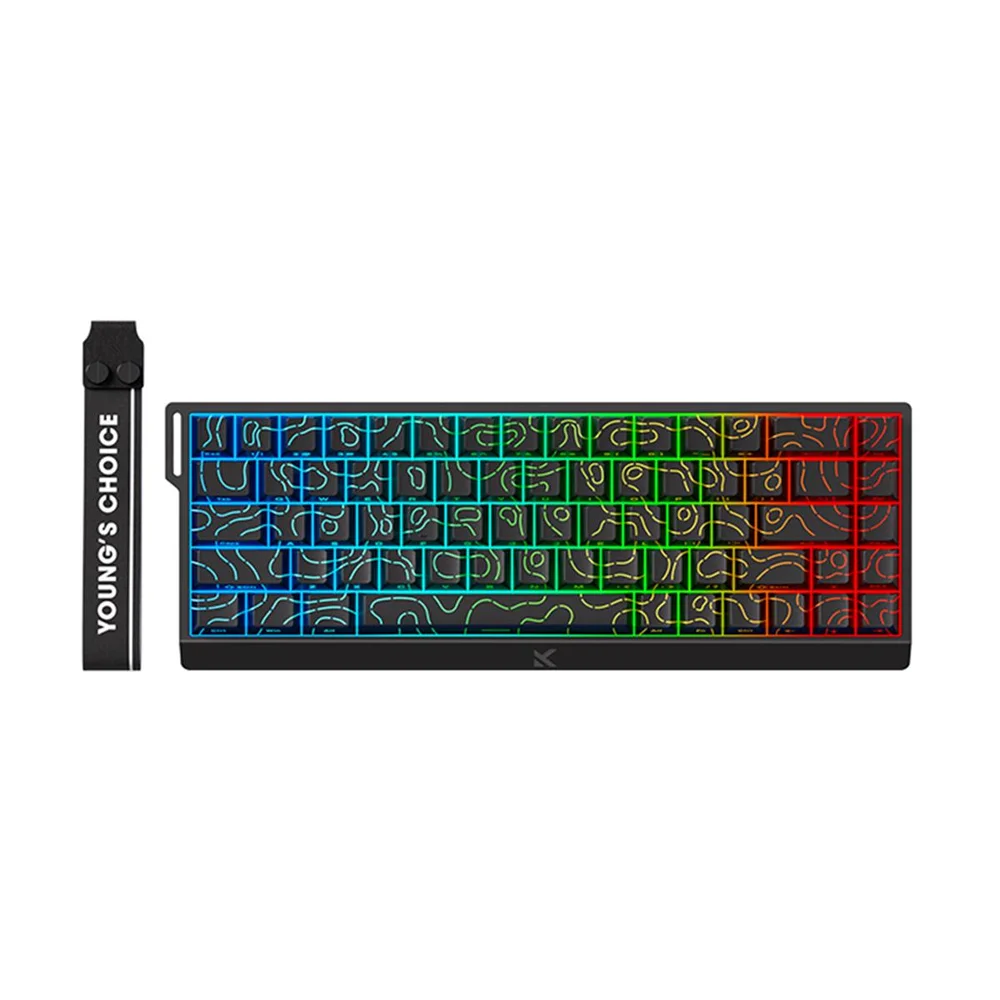 Teclado Gamer Ace 68 Mchose Switch Magnético Ttc Dragon Lord 8000hz Teclado Gamer Ace 68 Mchose Switch Magnético Ttc Dragon Lord 8000hz