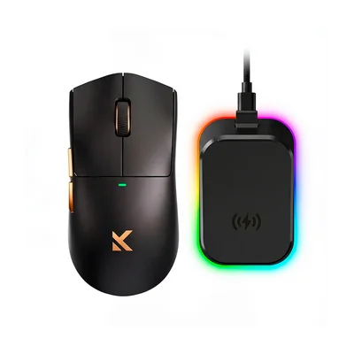 Mouse Sem Fio Mchose K7 Ultra  8000hz Dock RGB 360° Paw3950