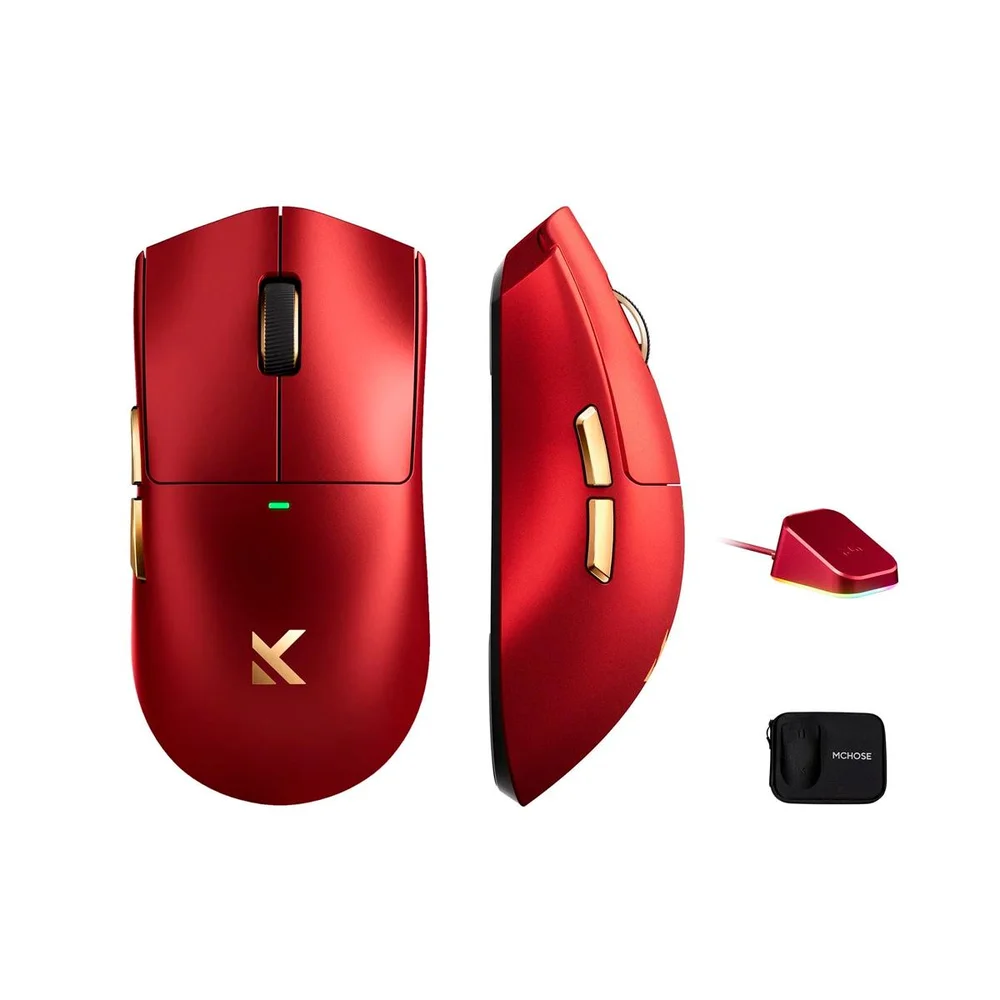 Imagem 4 de 5 do produto Mouse Gamer Ultraleve Mchose K7 Ultra 59g Paw3950 Dock Magnética