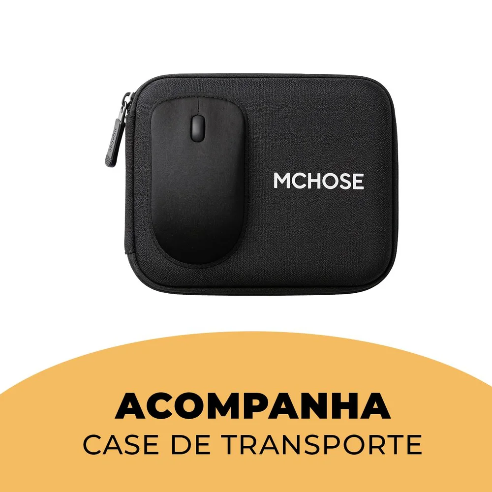 Imagem 3 de 5 do produto Mouse Gamer Mchose K7 Ultra Wireless 8k Sensor Paw3950 42k Dpi