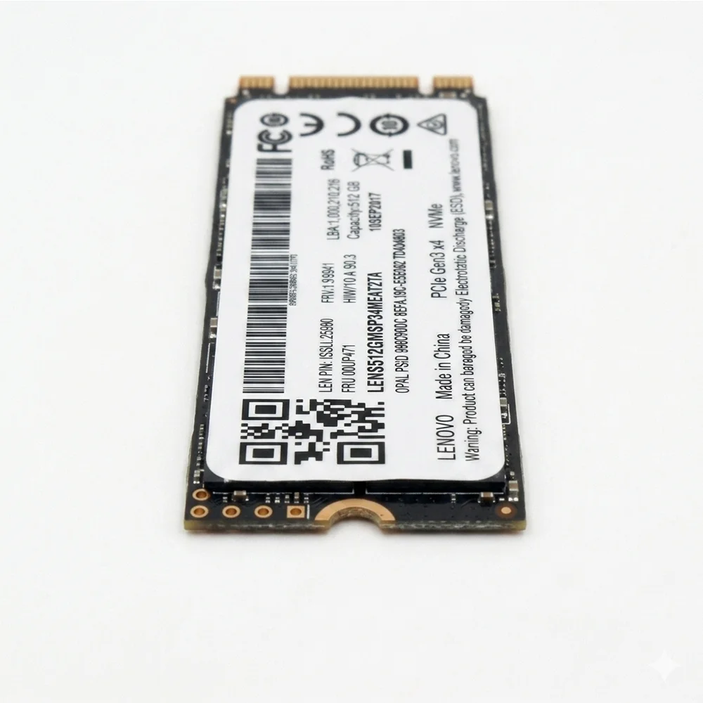 SSD 512gb M2 Nvme 2280 Lenovo PCie Gen 3 X4 Leitura 1700mb/s Gravacao 1100mb/s Oem