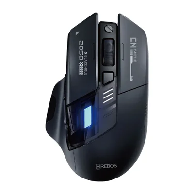 Mouse Hrebos If-387 Glidetrack Wireless 2400dpi Recarregavel Preto