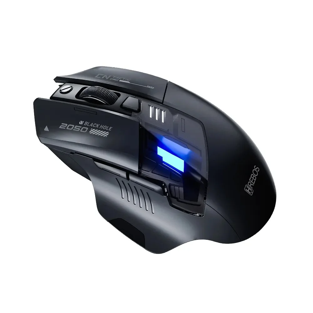 Mouse sem fio recarregável hrebos premium - Imagem 2
