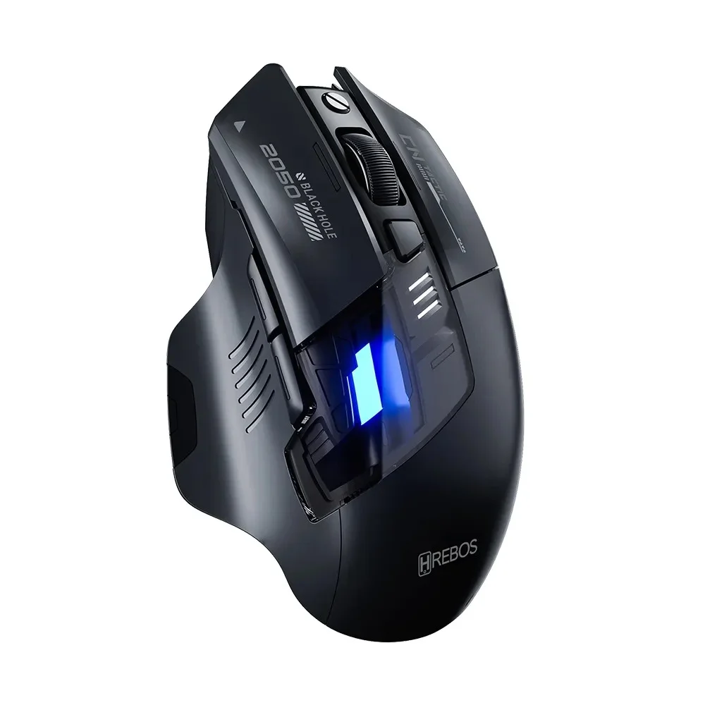 Mouse sem fio recarregável hrebos premium - Imagem 3