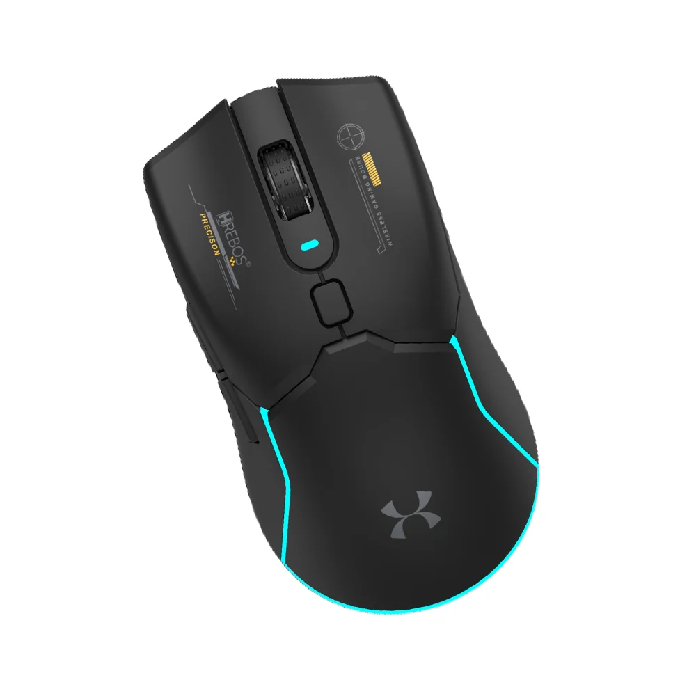 Imagem 2 de 5 do produto Mouse Sem Fio Hrebos If-600 Atlas 2400dpi Wireless Bluetooth