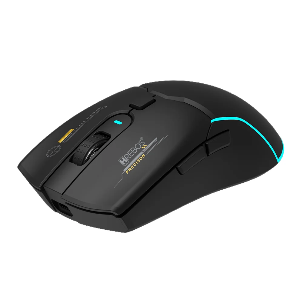Imagem 3 de 5 do produto Mouse Sem Fio Hrebos If-600 Atlas 2400dpi Wireless Bluetooth