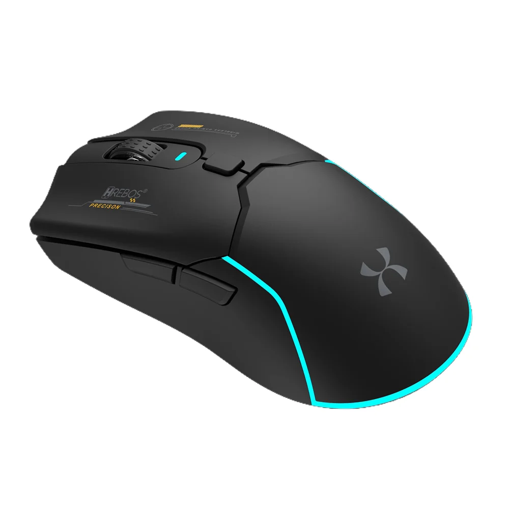 Imagem 4 de 5 do produto Mouse Sem Fio Hrebos If-600 Atlas 2400dpi Wireless Bluetooth