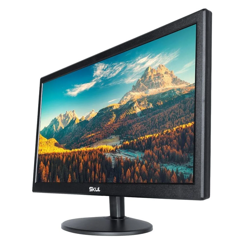 Monitor Skul 19" Office LED 5ms Com Entrada HDMI Vga 1440x900 - Sm195ms Monitor Skul 19" Office LED 5ms Com Entrada HDMI Vga 1440x900 - Sm195ms