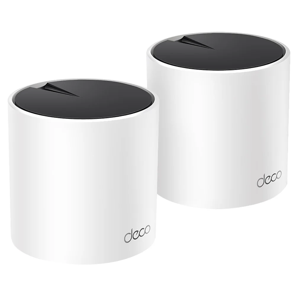 Roteador Tp-link Deco X55 Whole Home Mesh Ax3000 Dual Band / 2.4ghz / 5ghz / Wi-fi 6 - Branco (kit Com 2)