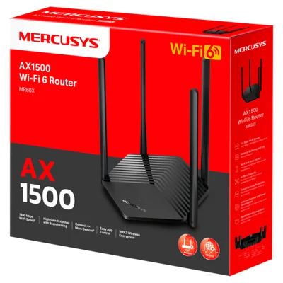 Roteador Wireless Mercusys Mr60x Wi-fi 6 Ax1500 — foto 8