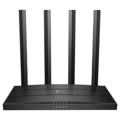 Roteador Wi-fi Tp-link Archer C80 Ac1900 Dual Band Gigabit 4 Antenas Mu-mimo Beamforming Preto