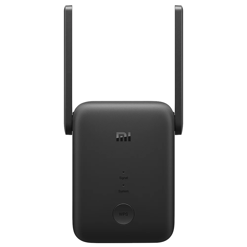 Repetidor De Sinal Xiaomi Rc04 Dvb4350us Mi Wifi Range Ac1200 Dual Band / 1200mbps - Preto