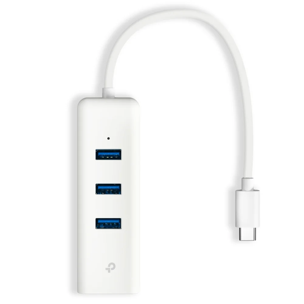 Imagem 3 de 3 do produto Hub Usb-c Tp-link Ue330c Ethernet Gigabit 4 Portas / 3 Usb 3.0 / 1 Rj-45