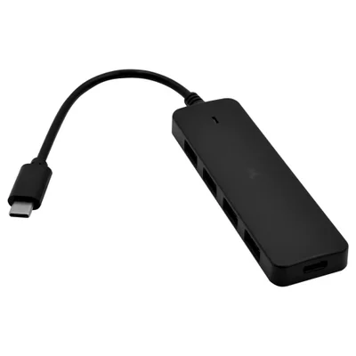 Hub Usb-c Mtek Hb-531tc 4 Portas Usb 3.1 - Preto