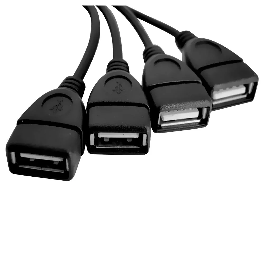Imagem 3 de 3 do produto Hub Usb 2.0 Satellite A-hub05 4 Portas - Preto
