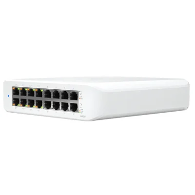 Switch Ubiquiti Lite 16 Poe, Ethernet de 10/100/1000 MBps, 16 Portas - Usw-Lite-16-Poe-Br — foto 4