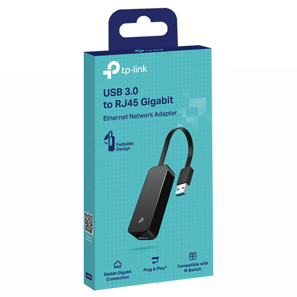 Adaptador de Rede TP Link USB 3.0 Para RJ45 UE306 Gigabit - view 2